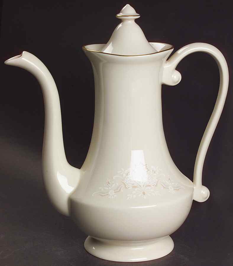 Forever Mine Coffee Pot & Lid by Pickard-1