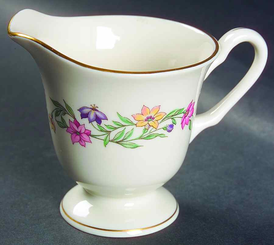 Garland Creamer by Pickard-1