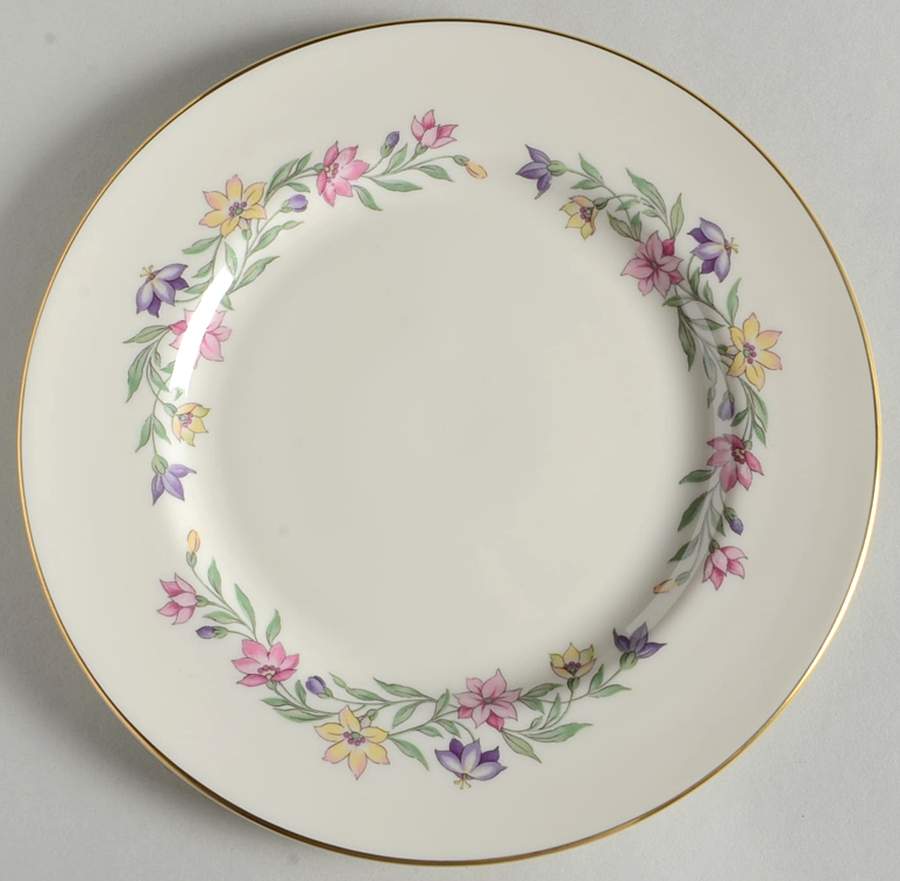 Garland Salad Plate by Pickard-1