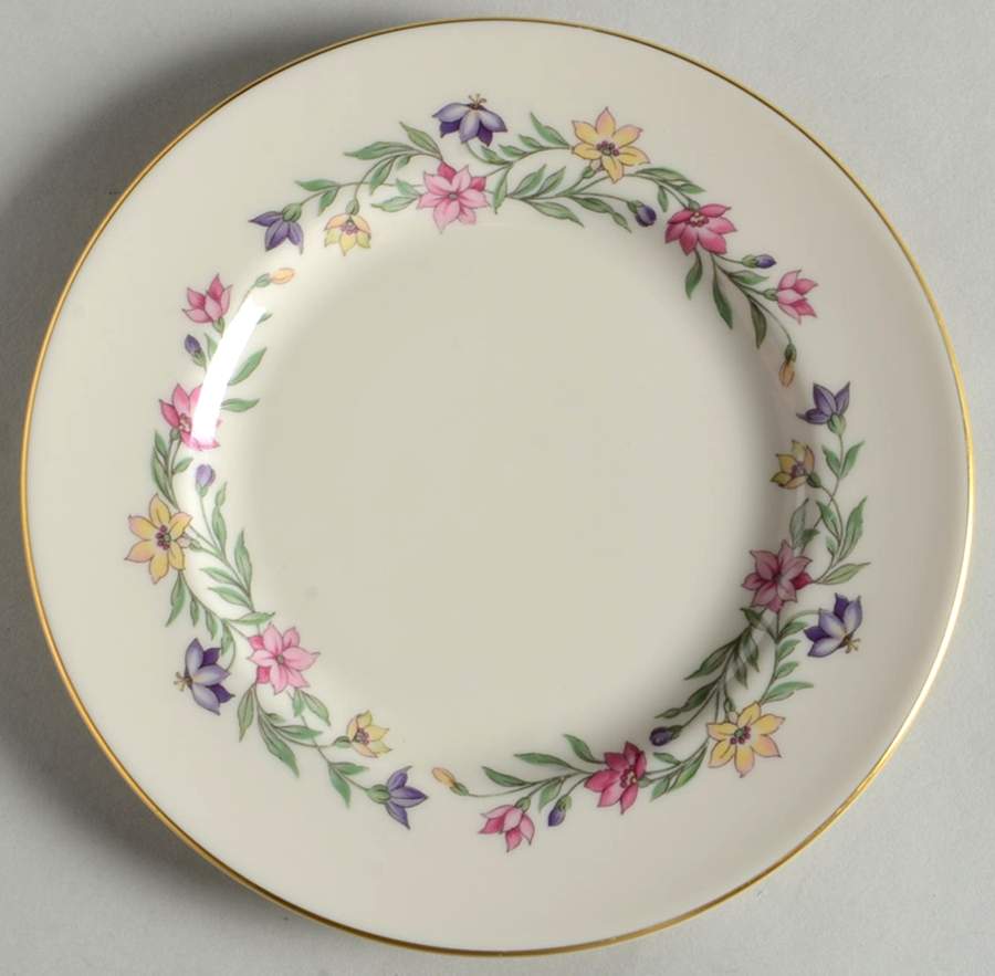 Garland Bread & Butter Plate by Pickard-1