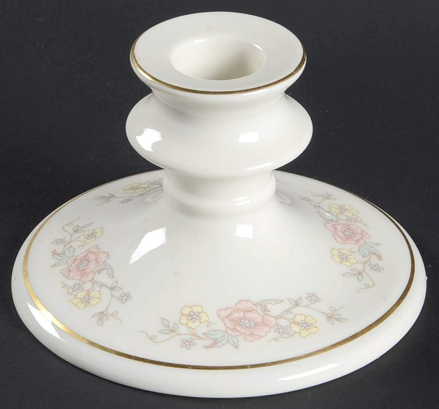 Georgian Manor Single Light Candlestick by Pickard-1