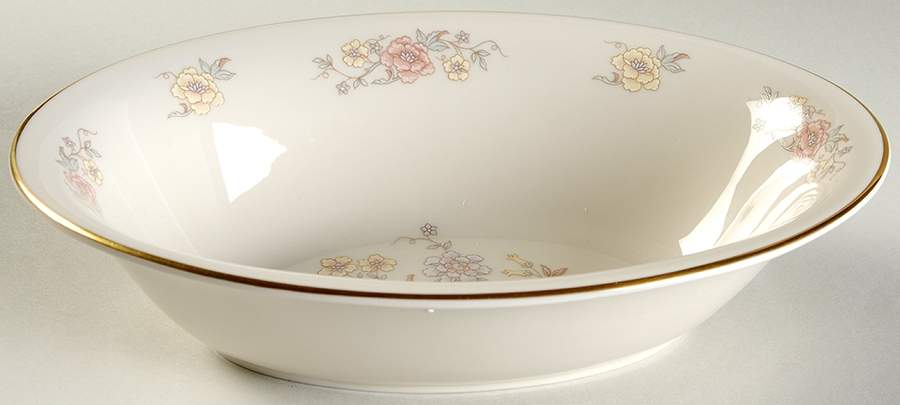 Georgian Manor 9" Oval Vegetable Bowl by Pickard-1