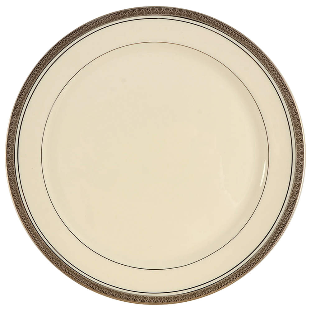 Geneva (Ivory Background) Dinner Plate by Pickard-1