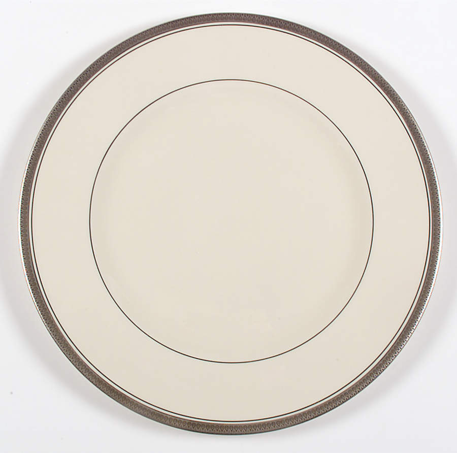 Geneva (Ivory Background) Service Plate (Charger) by Pickard-1