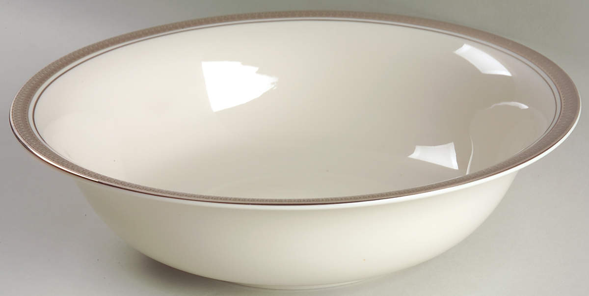 Geneva (Ivory Background) 9" Round Vegetable Bowl by Pickard-1