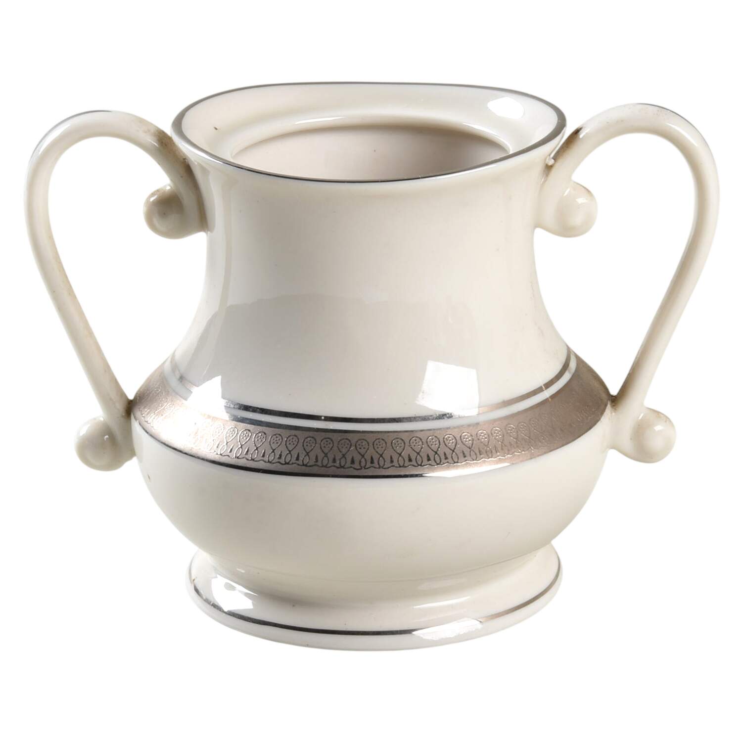 Geneva (Ivory Background) Sugar Bowl No Lid by Pickard-1