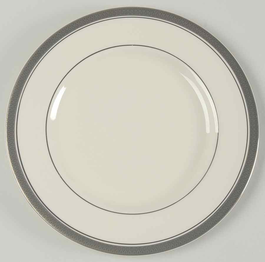 Geneva (Ivory Background) Salad Plate by Pickard-1