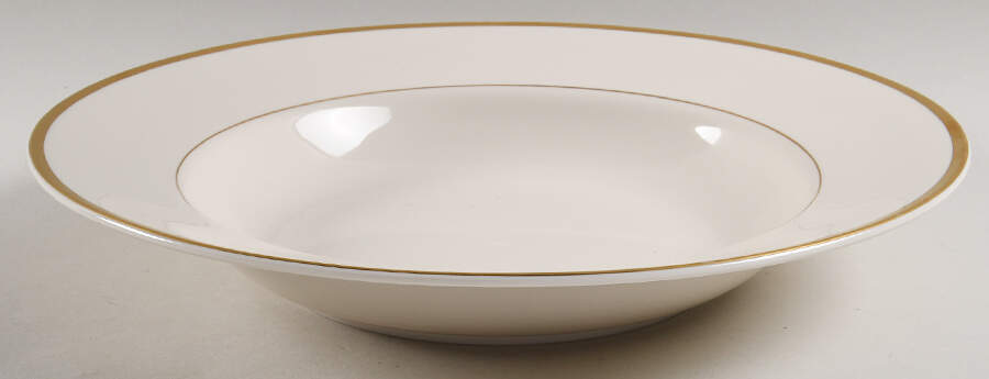 Gold Bracelet (Ivory Background) 11" Individual Pasta Bowl by Pickard-1