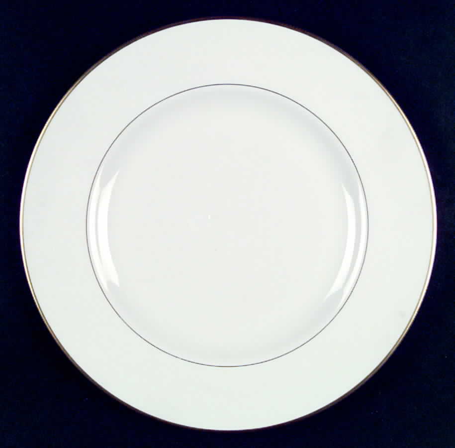 Gold Horizon Dinner Plate by Pickard-1