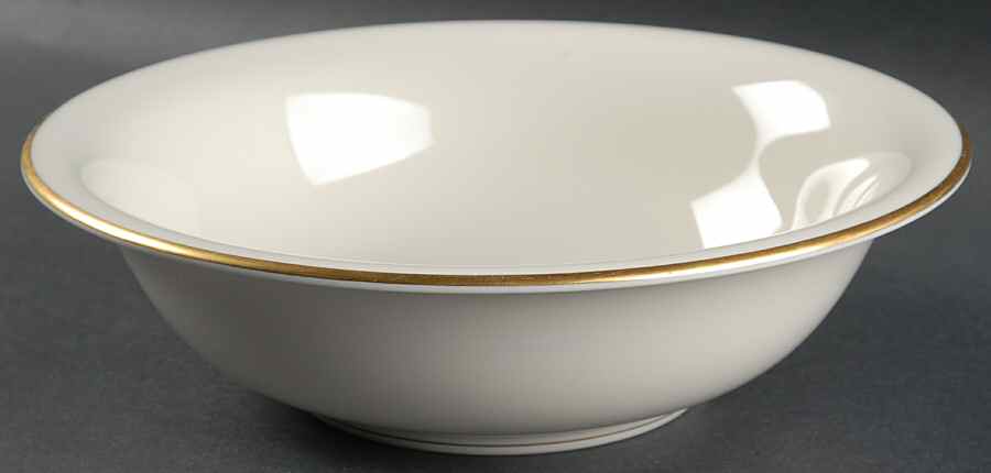 Gold Horizon 9" Round Vegetable Bowl by Pickard-1