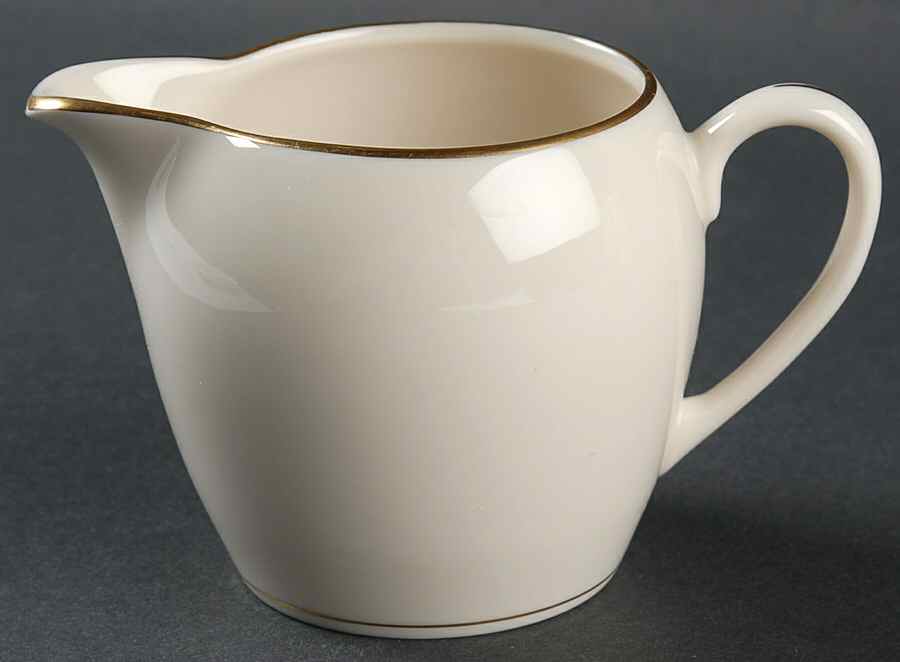 Gold Juliet Creamer by Pickard-1