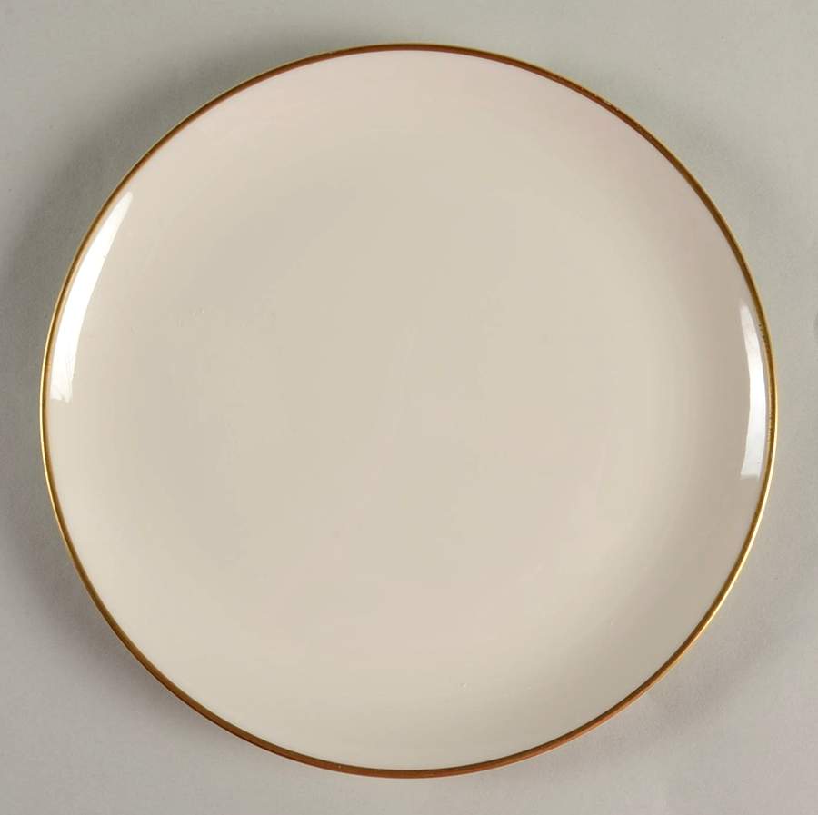 Gold Juliet Salad Plate by Pickard-1