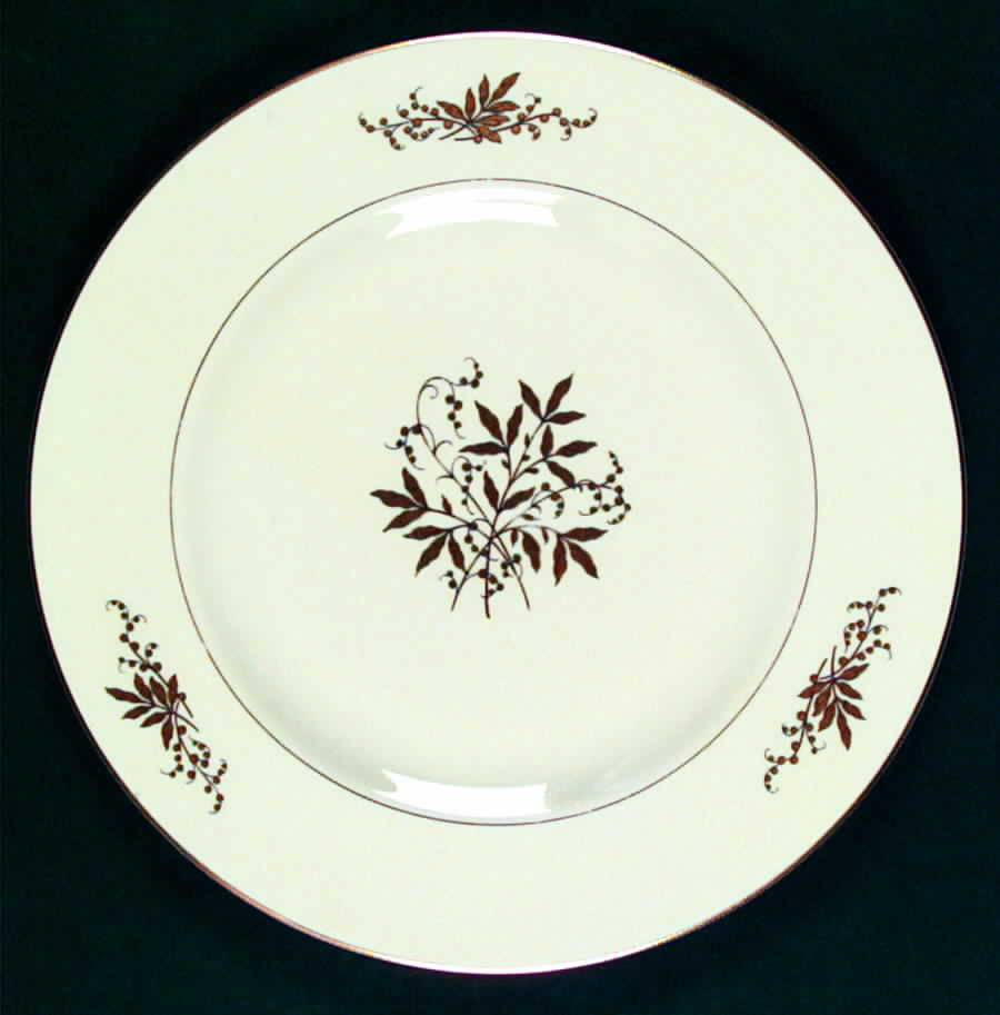 Golden Magic Dinner Plate by Pickard-1