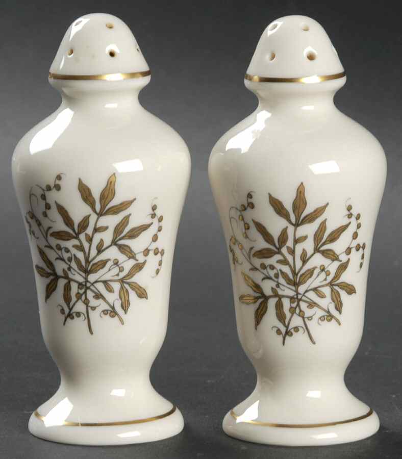 Golden Magic Salt & Pepper Set by Pickard-1