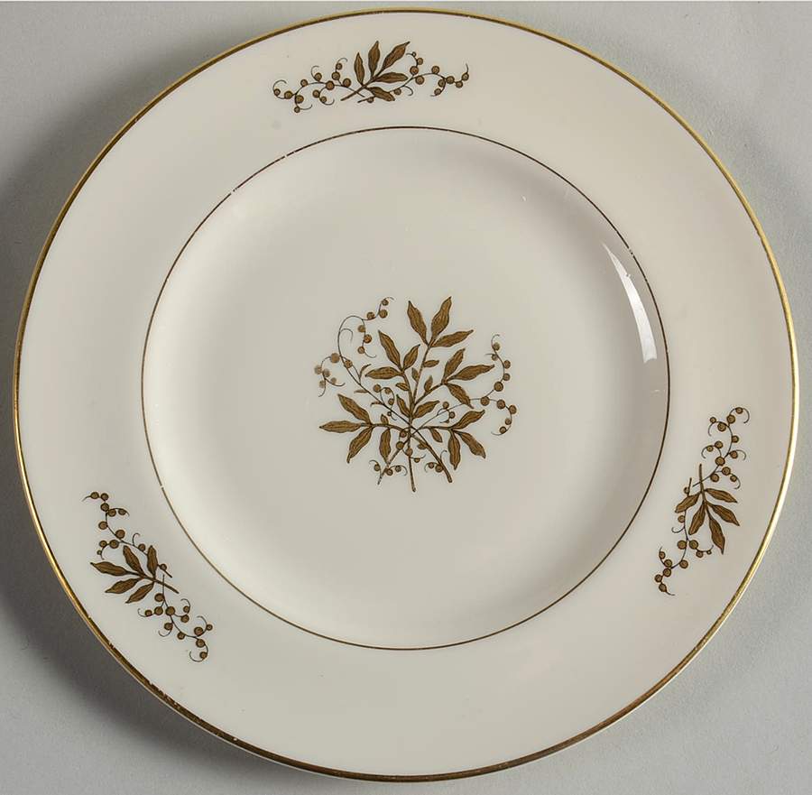 Golden Magic Bread & Butter Plate by Pickard-1