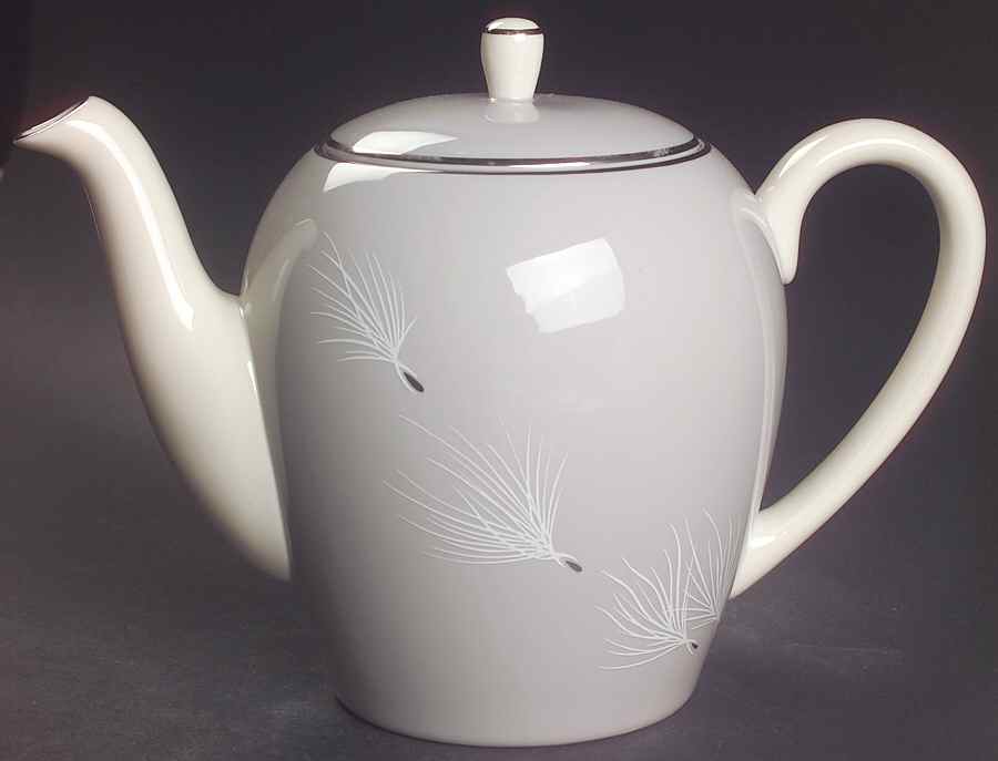 Gossamer Coffee Pot & Lid by Pickard-1