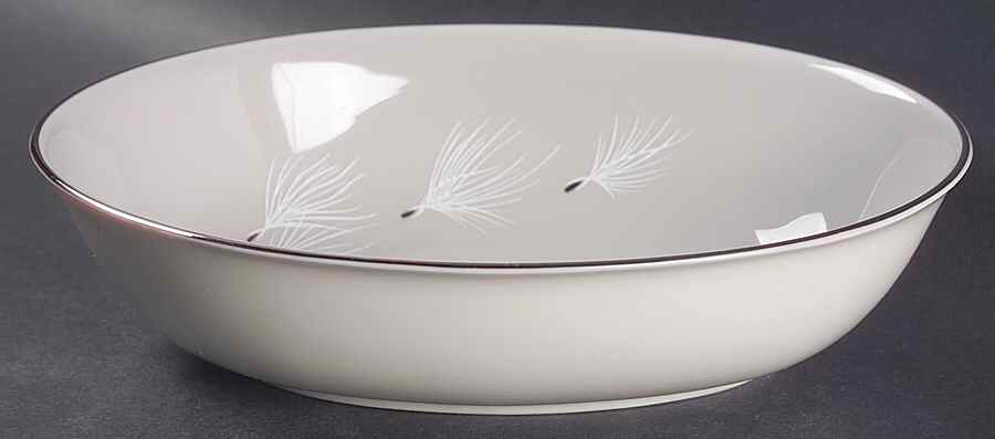 Gossamer 9" Oval Vegetable Bowl by Pickard-1