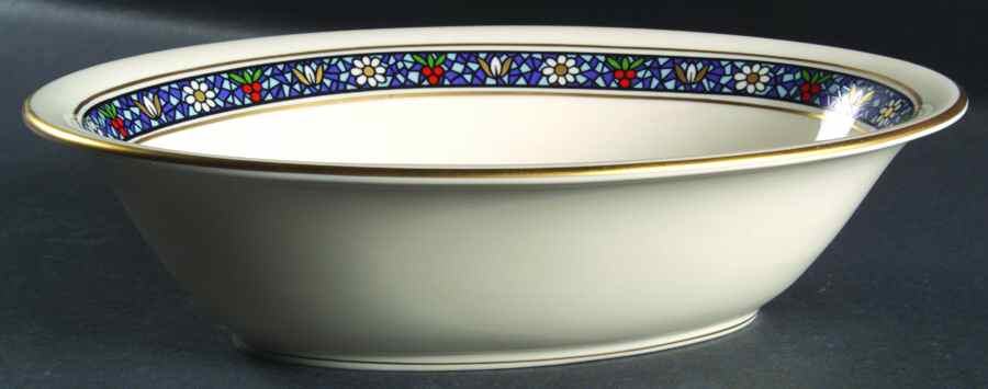 Grandeur 9" Oval Vegetable Bowl by Pickard-1