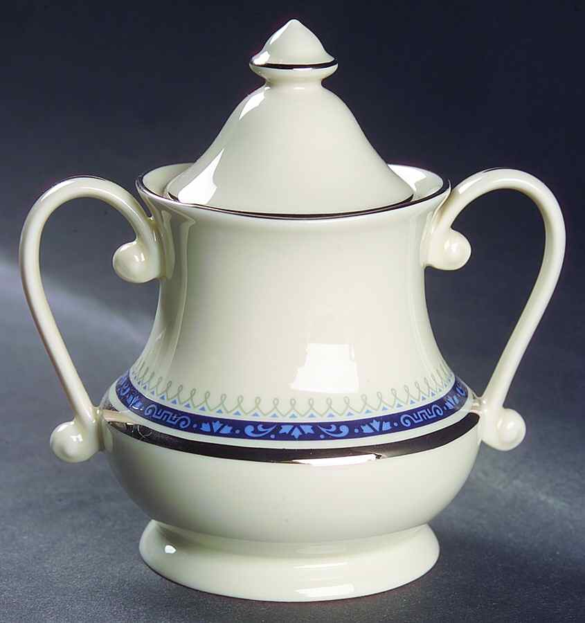Grace Sugar Bowl & Lid by Pickard-1