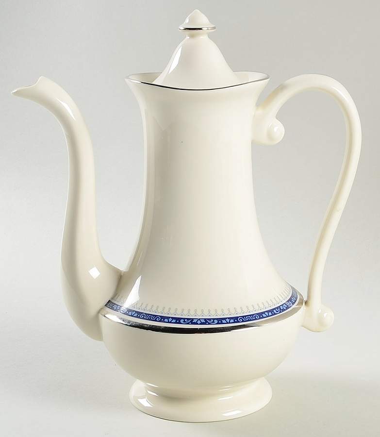 Grace Tea/Coffee Pot & Lid by Pickard-1