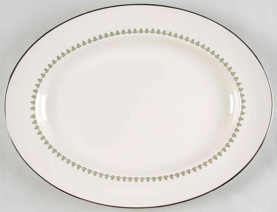 Greenbrier 12" Oval Serving Platter by Pickard-1