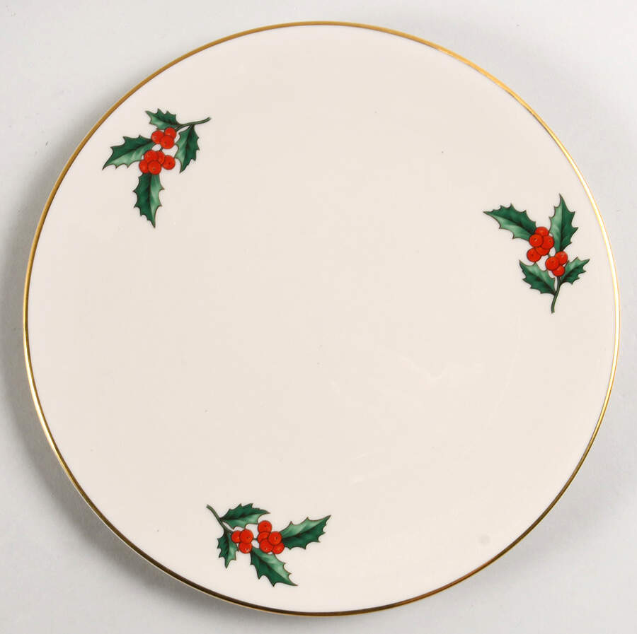 Holly Luncheon Plate by Pickard-1