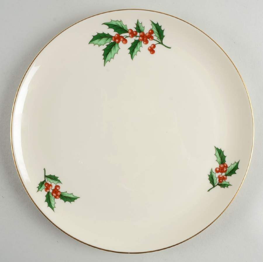 Holly Dinner Plate by Pickard-1