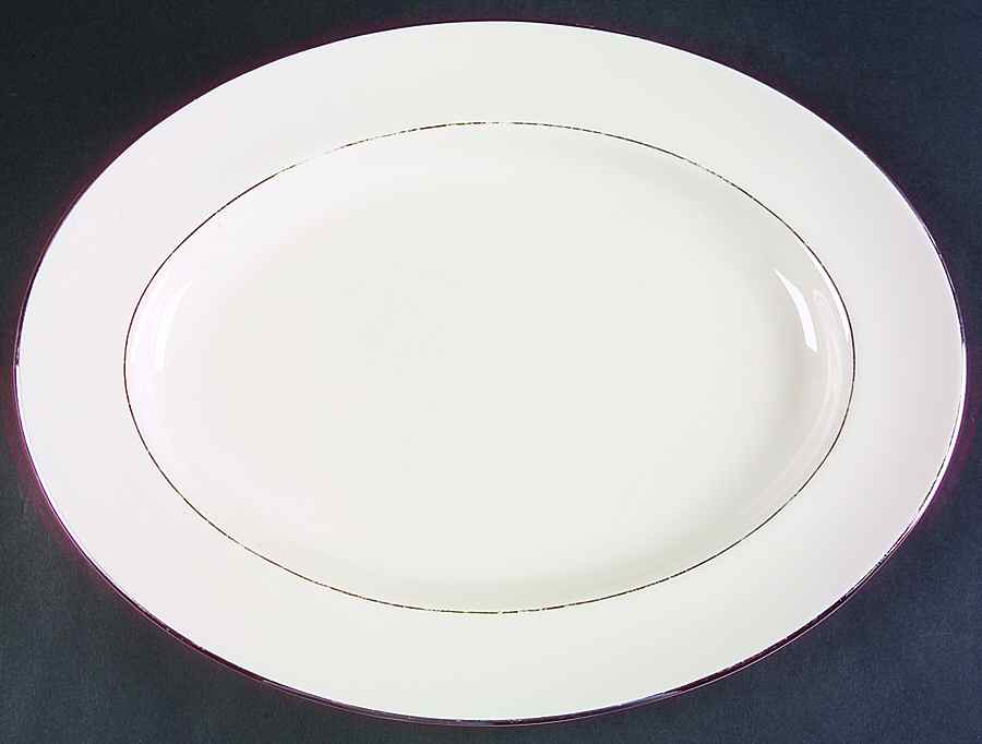 Horizon 15" Oval Serving Platter by Pickard-1