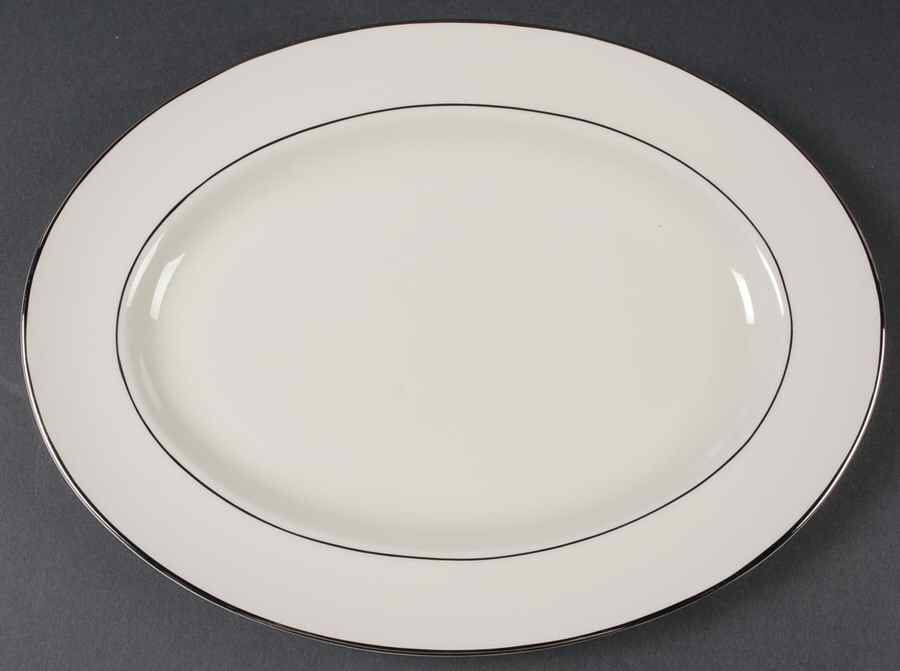 Horizon 12" Oval Serving Platter by Pickard-1
