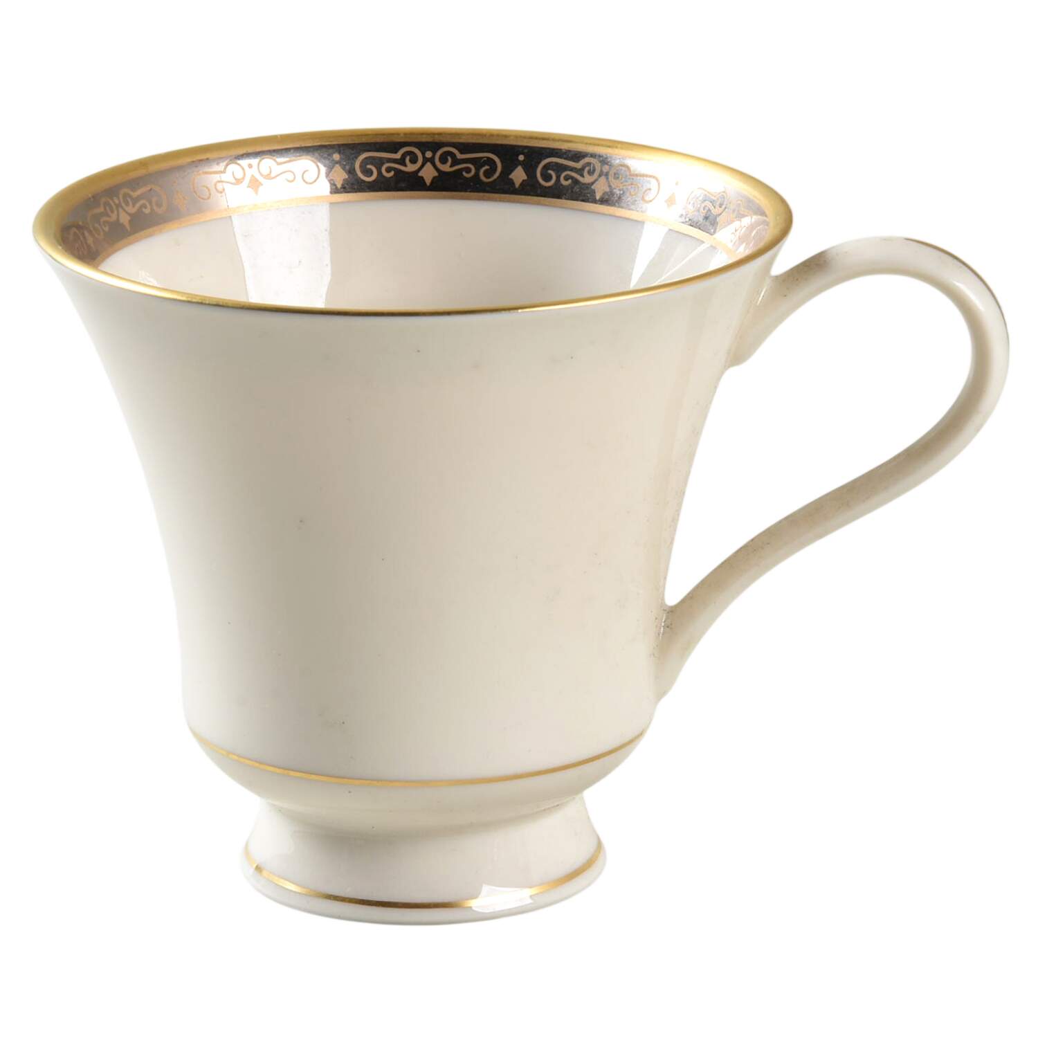 Illusion Footed Cup by Pickard-1