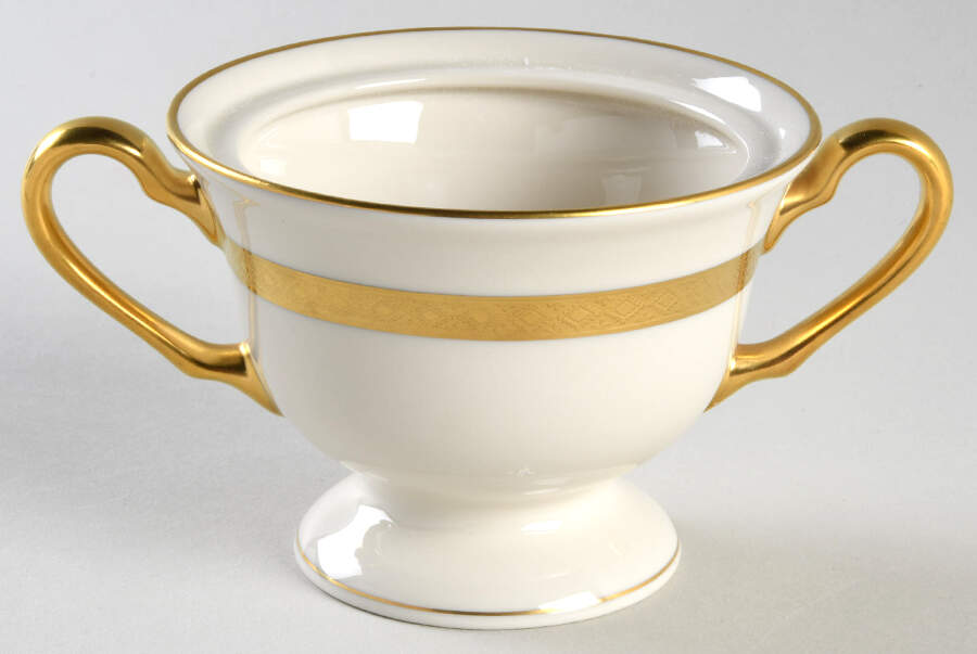 Jefferson Sugar Bowl No Lid by Pickard-1
