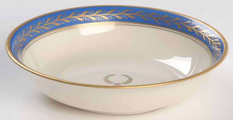 Josephine Blue Fruit/Dessert (Sauce) Bowl by Pickard-1