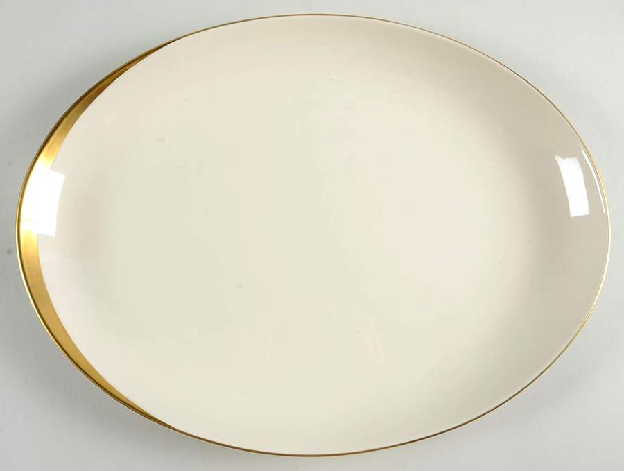 Jubilee 15" Oval Serving Platter by Pickard-1
