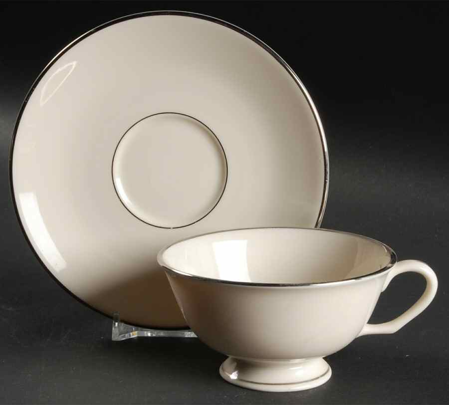 Juliet Footed Cup & Saucer Set by Pickard-1