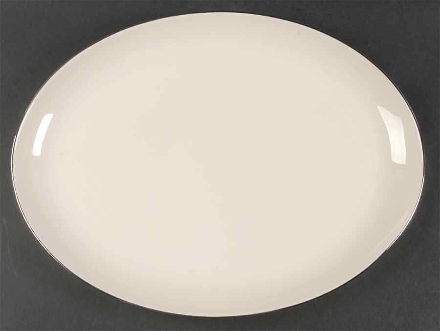 Juliet 15" Oval Serving Platter by Pickard-1