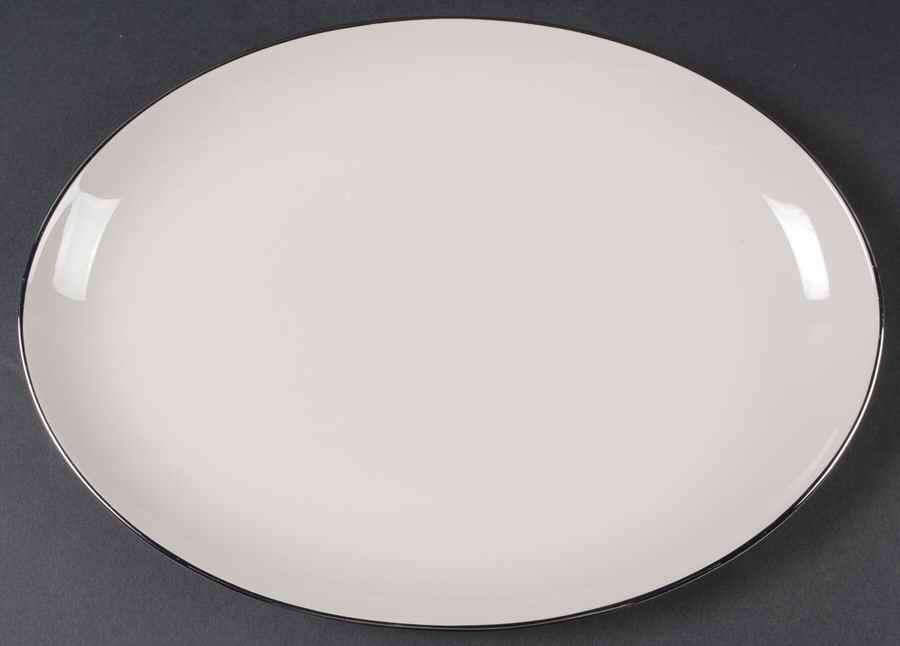 Juliet 12" Oval Serving Platter by Pickard-1