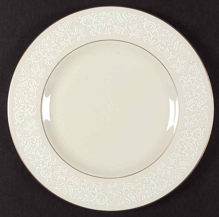 Lace Dinner Plate by Pickard-1