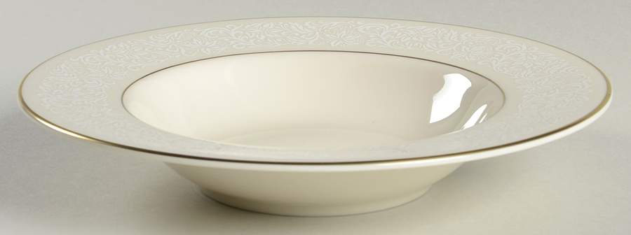 Lace Rim Soup Bowl by Pickard-1