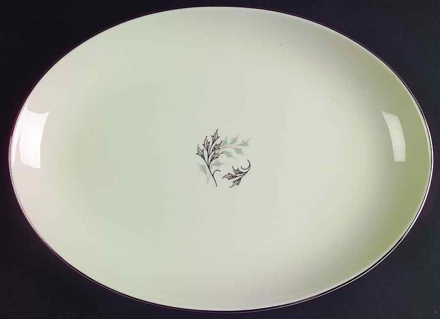 La Rond 12" Oval Serving Platter by Pickard-1