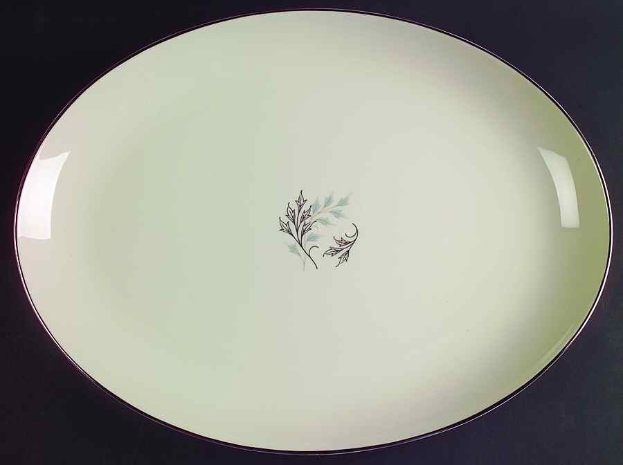 La Rond 15" Oval Serving Platter by Pickard-1