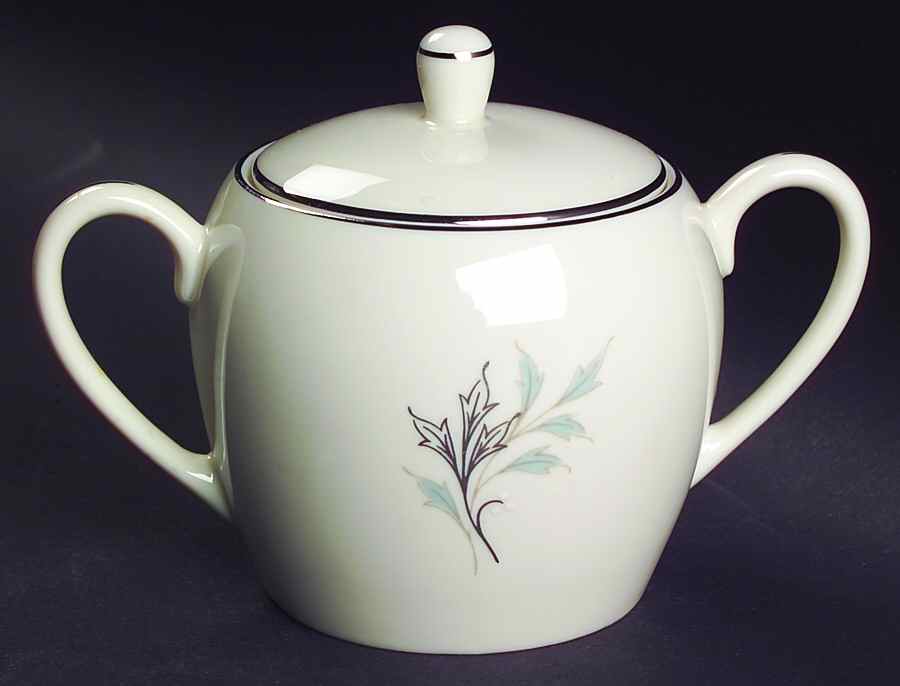 La Rond Sugar Bowl & Lid by Pickard-1