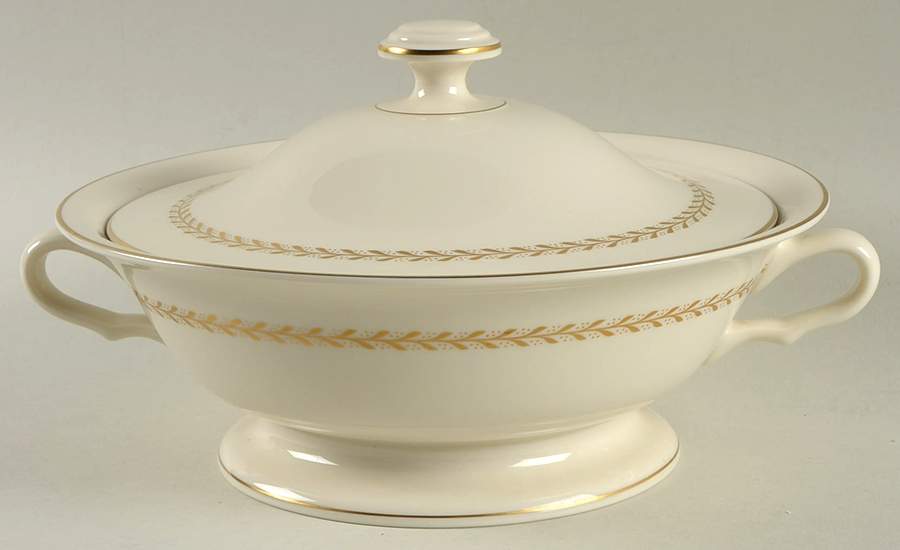 Laurel Round Covered Vegetable by Pickard-1
