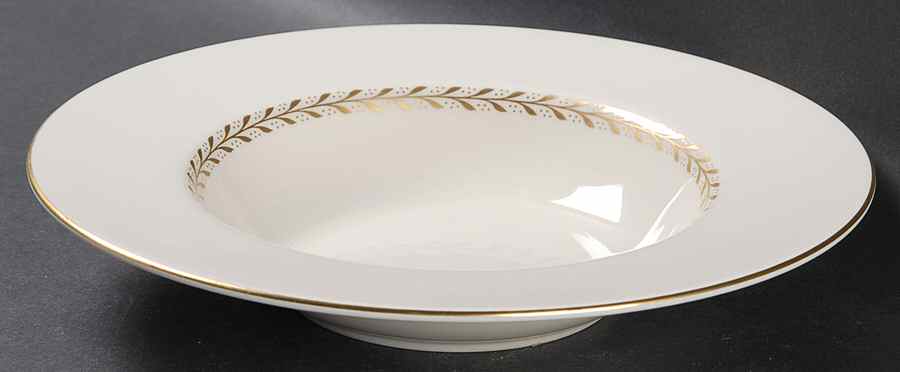 Laurel Rim Soup Bowl by Pickard-1