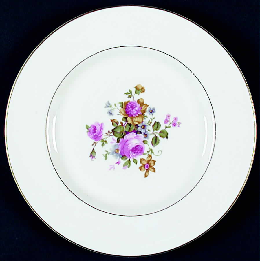 Luella Salad Plate by Pickard-1