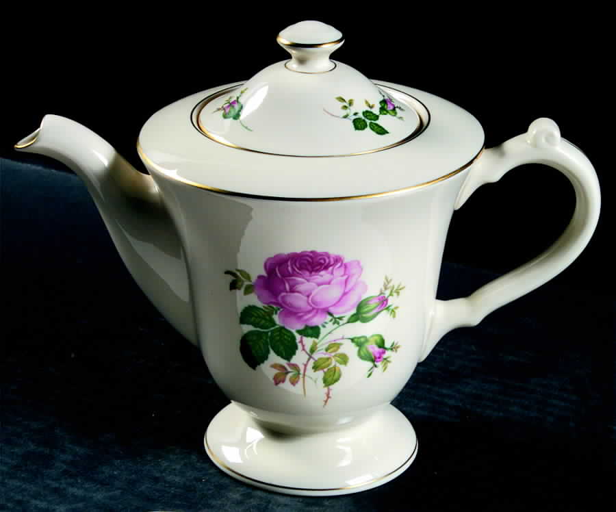 Maria Tea/Coffee Pot & Lid by Pickard-1