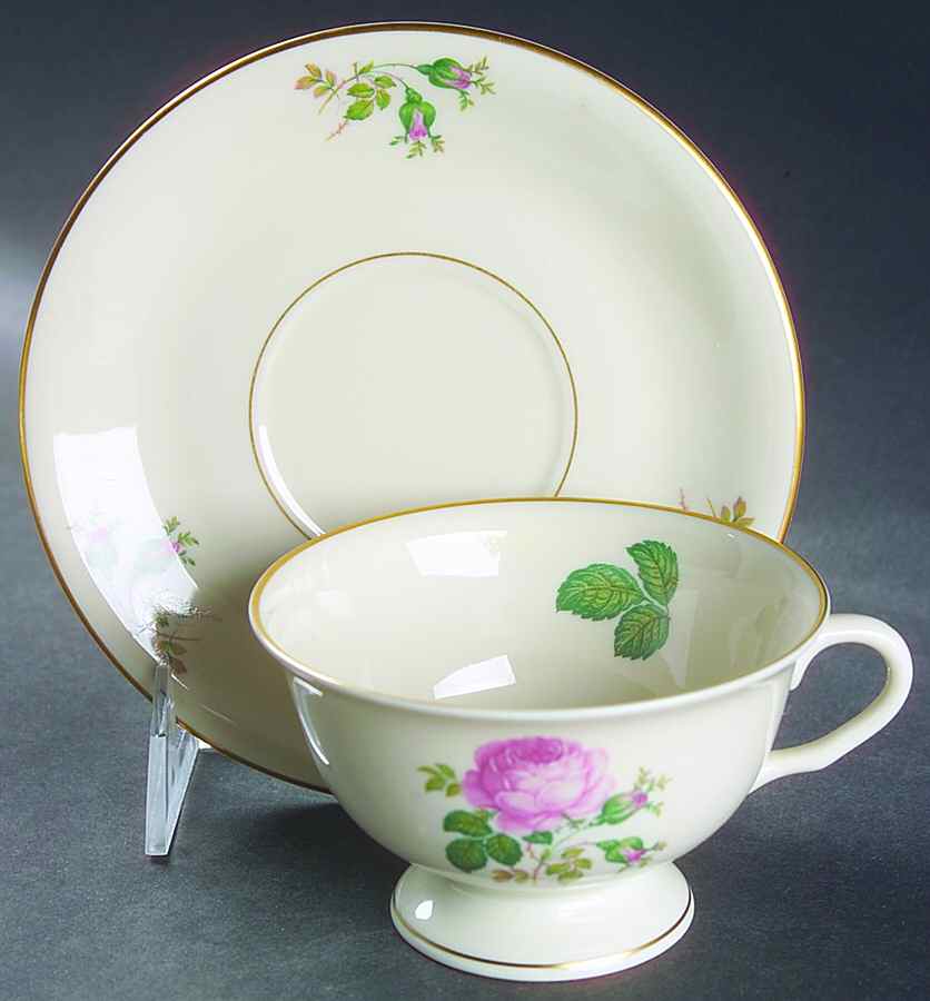 Maria Footed Cup & Saucer Set by Pickard-1