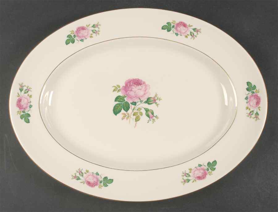 Maria 15" Oval Serving Platter by Pickard-1
