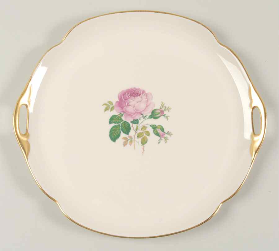Maria Handled Cake Plate by Pickard-1