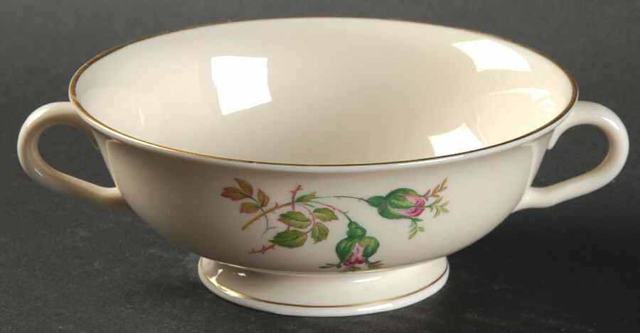 Maria Footed Cream Soup Bowl by Pickard-1