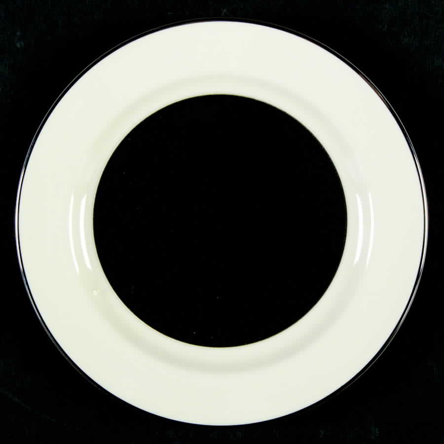 Midnight Rose Bread & Butter Plate by Pickard-1